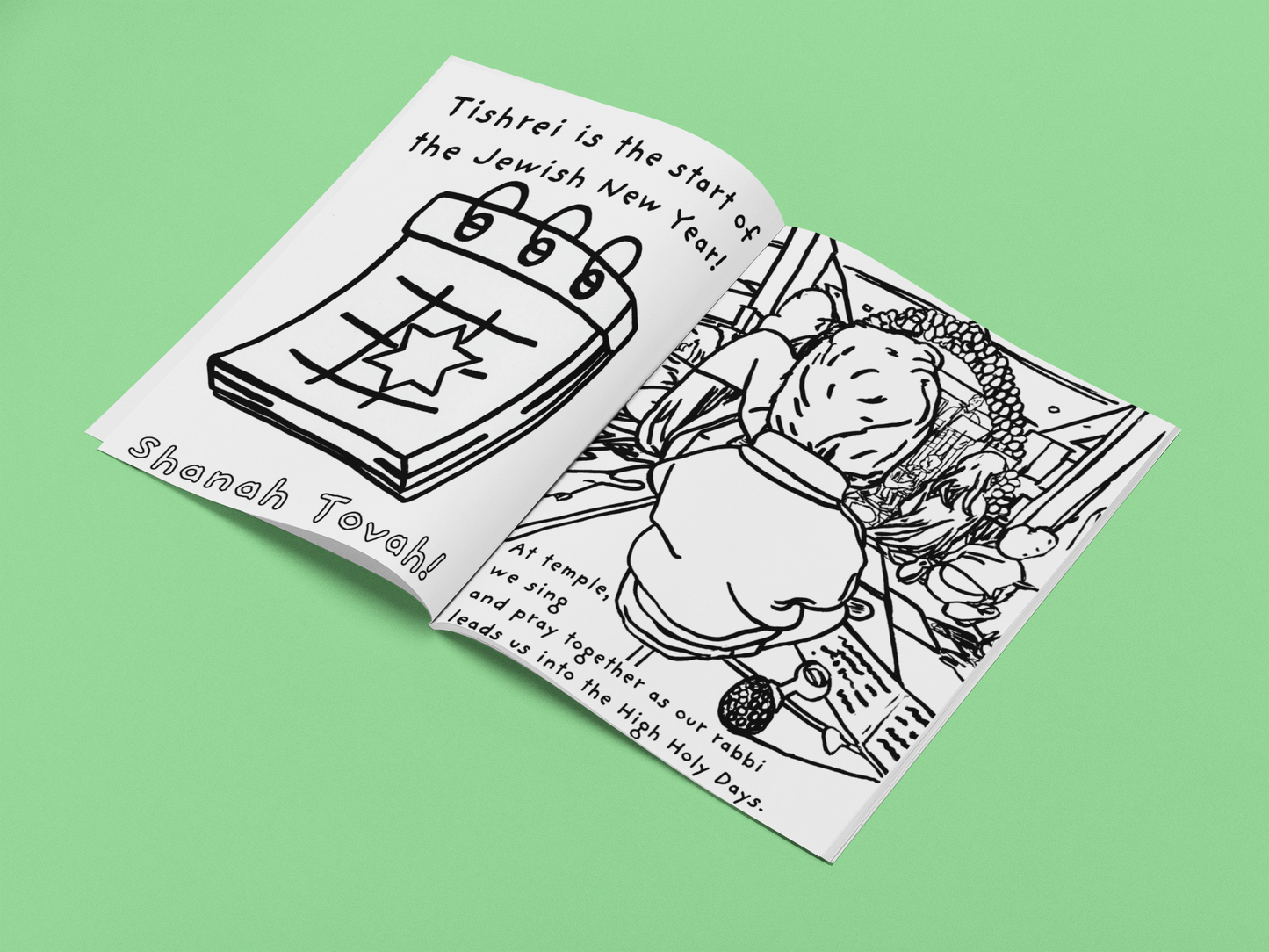 A Rosh Hashanah Coloring Book